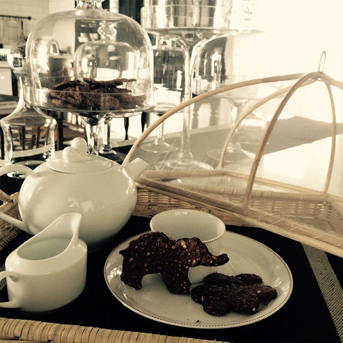 Elephant shaped biscuits